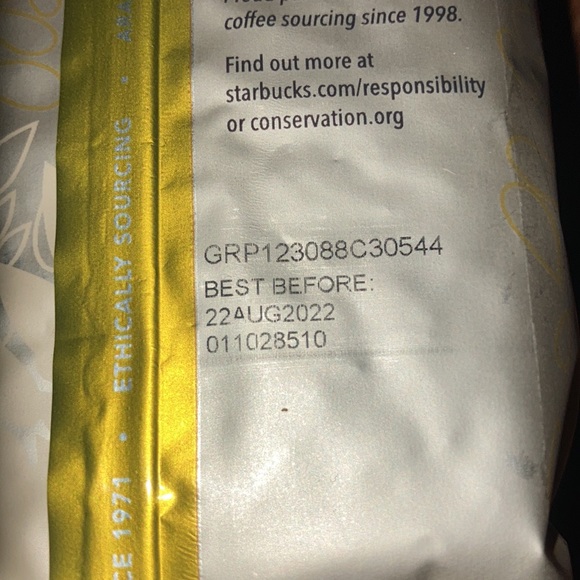🚨 FINAL DROP- NWT Starbucks veranda blonde roast whole bean coffee - Picture 2 of 2
